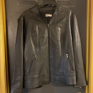 Wilsons Leather Women's Black Leather Jacket